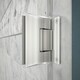 preview thumbnail 9 of 38, DreamLine Unidoor Lux 37 in. W x 72 in. H Fully Frameless Hinged Shower Door with Support Arm - 37" W