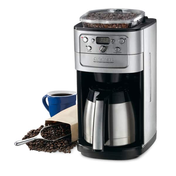 Haden Heritage 12-Cup Programmable Coffee Maker - Black / Chrome