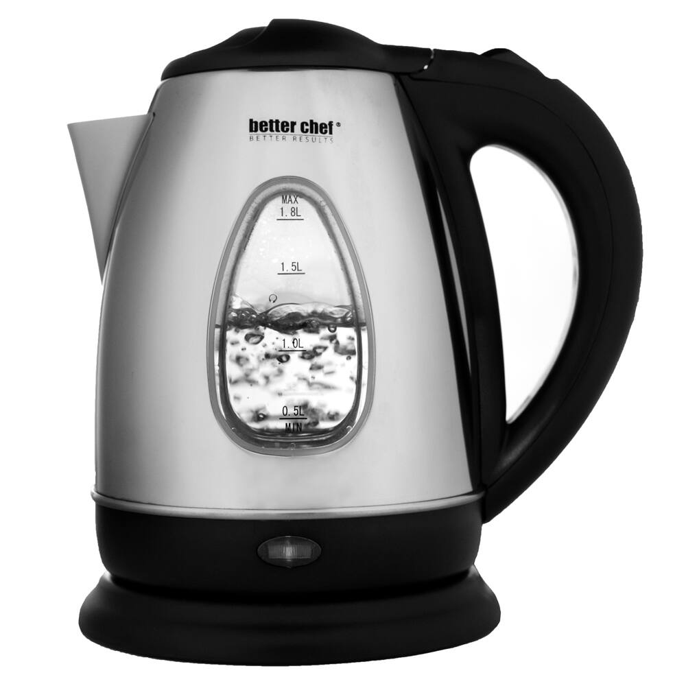 Impress 10-cup Stainless Steel Electric Cordless Water/ Tea Kettle