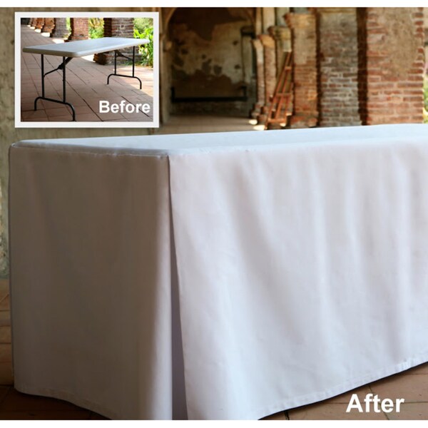 Eva Basic 30x72-inch Rectangular Fitted Tabelcloth