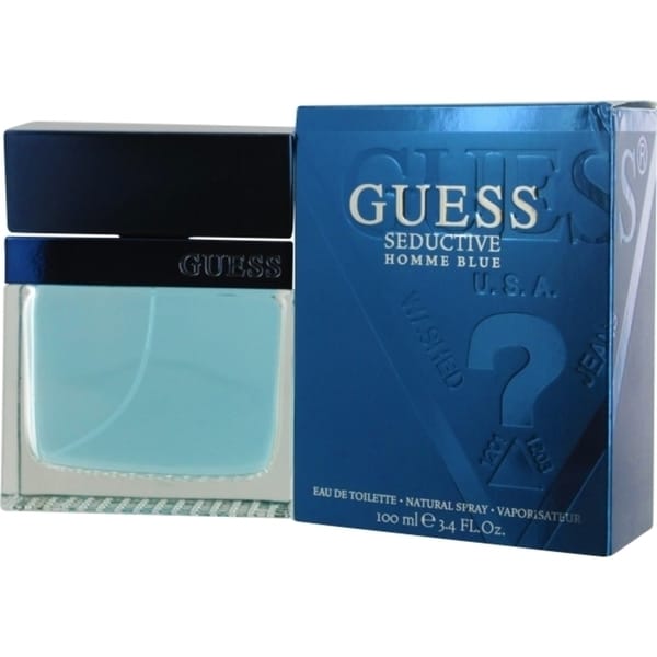 Guess Seductive Homme Blue Men's 3.4-ounce Eau de Toilette Spray - Free ...