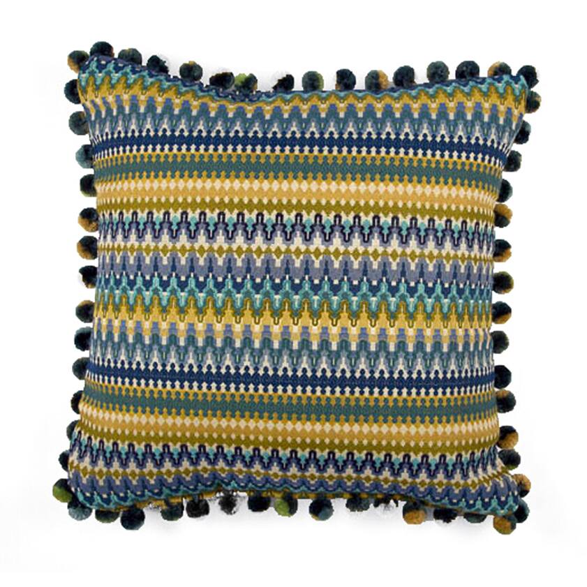 JAR Designs 'Bohemian Blue' Throw Pillow