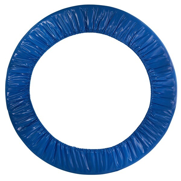 40-inch Round Blue Trampoline Safety Pad for 6 Legs