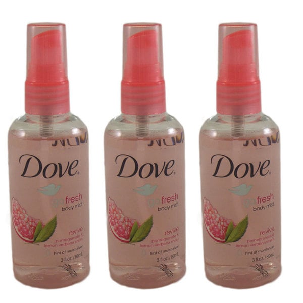 dove go fresh body spray