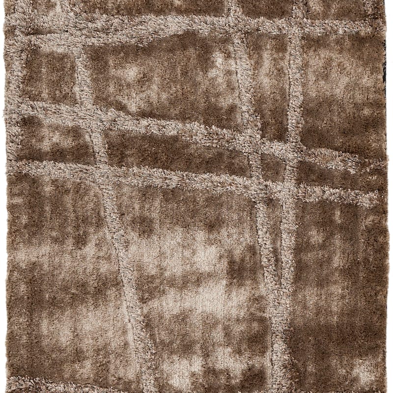 Hand-woven Alamo HIgh/Low Soft Shag Area Rug