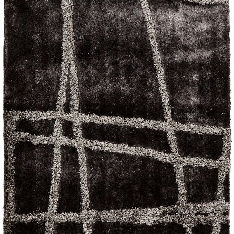 Hand-woven Alamo HIgh/Low Soft Shag Area Rug