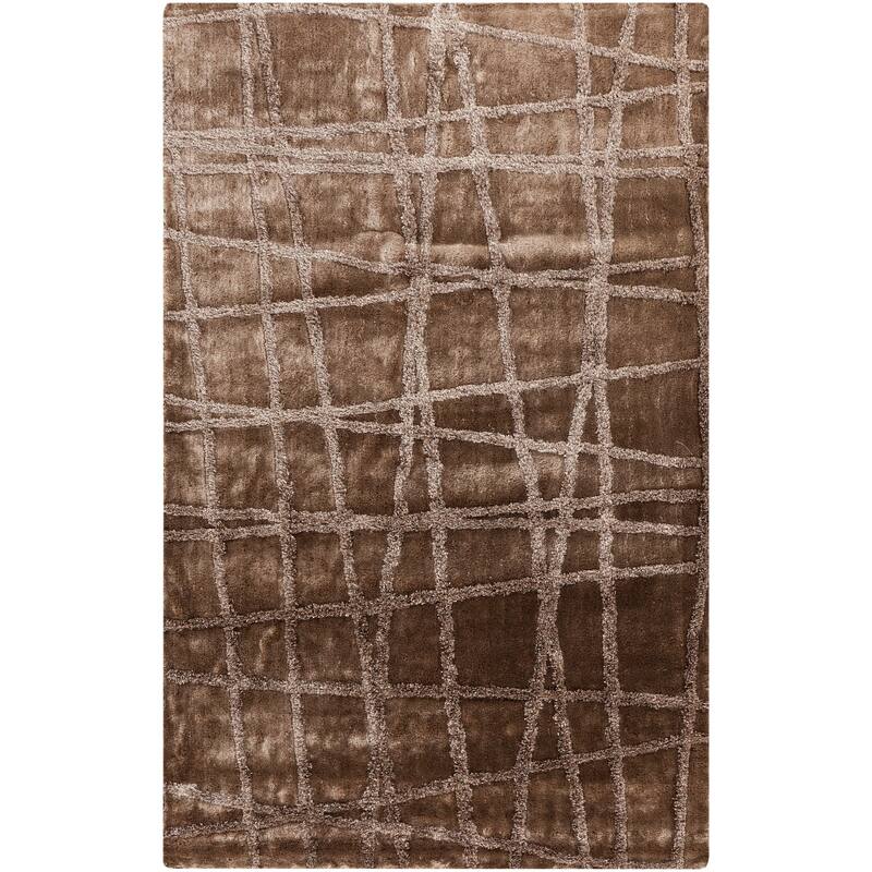 Hand-woven Alamo HIgh/Low Soft Shag Area Rug