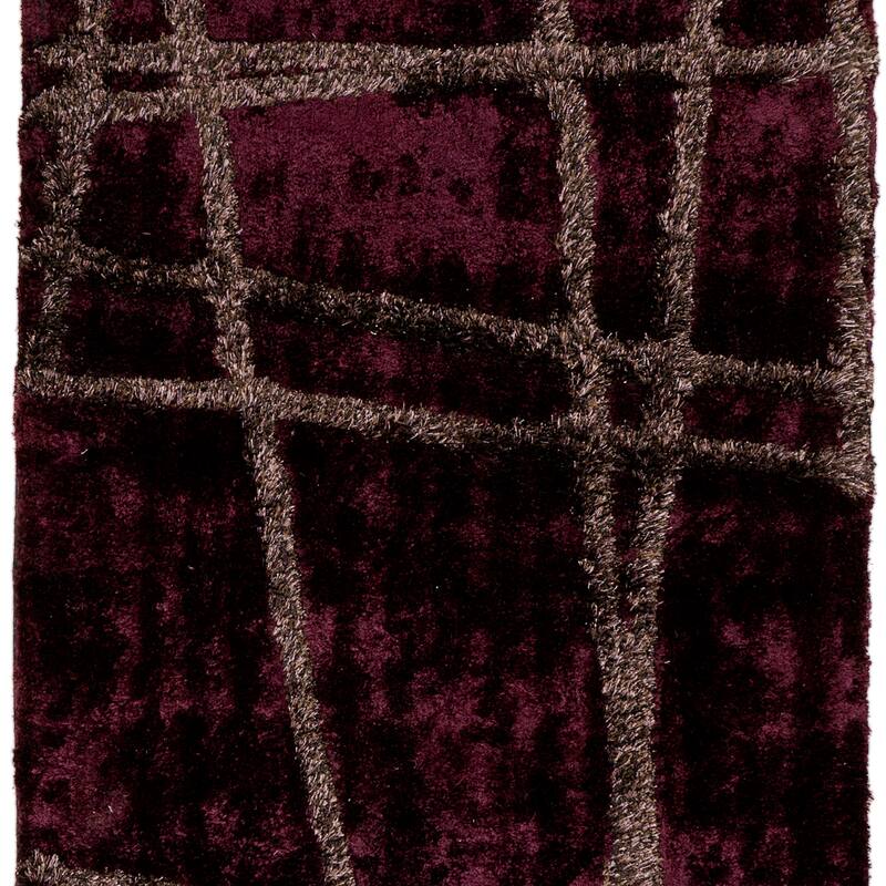Hand-woven Alamo HIgh/Low Soft Shag Area Rug