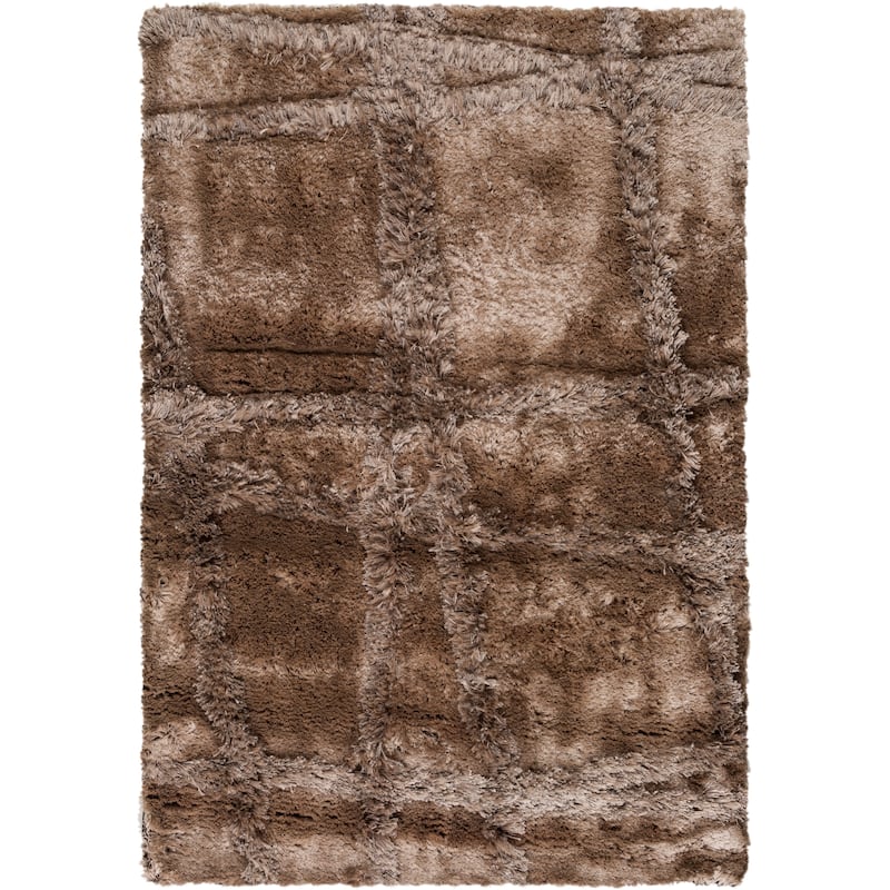 Hand-woven Alamo HIgh/Low Soft Shag Area Rug