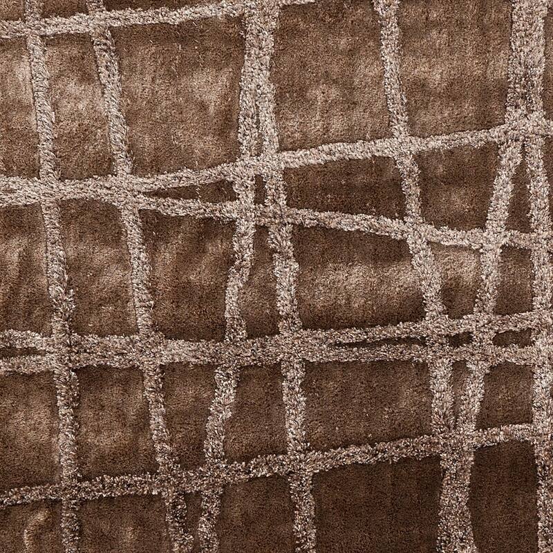 Hand-woven Alamo HIgh/Low Soft Shag Area Rug
