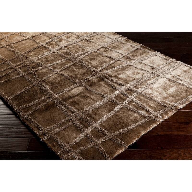 Hand-woven Alamo HIgh/Low Soft Shag Area Rug