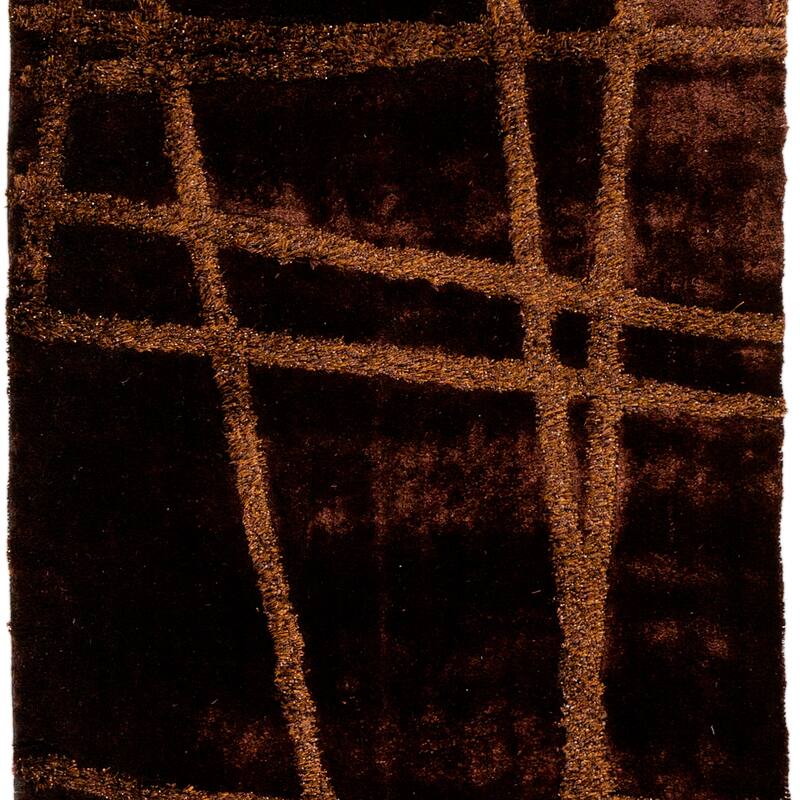 Hand-woven Alamo HIgh/Low Soft Shag Area Rug