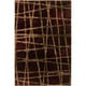 preview thumbnail 3 of 23, Hand-woven Alamo HIgh/Low Soft Shag Area Rug 2' 6" x 8' - Brown - Runner