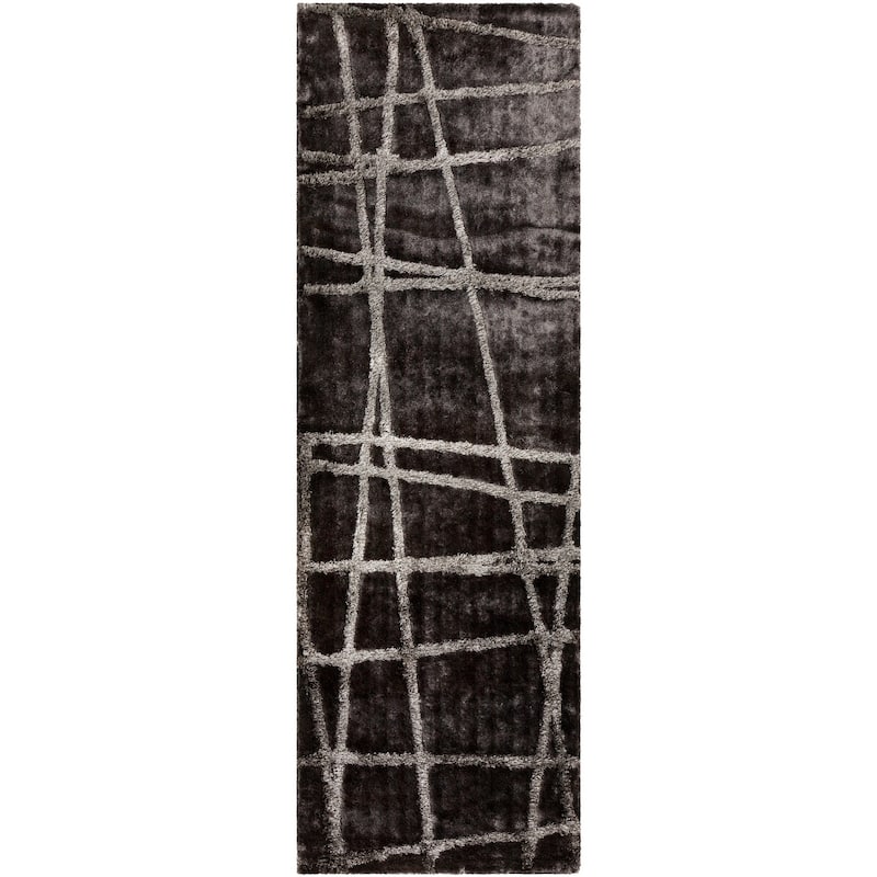 Hand-woven Alamo HIgh/Low Soft Shag Area Rug