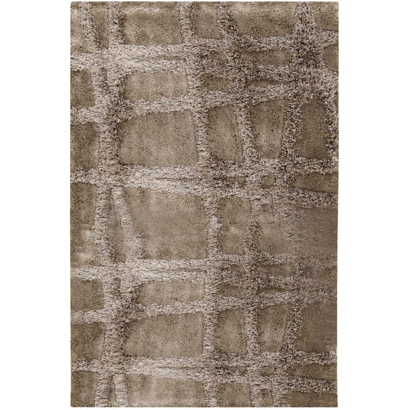 Hand-woven Alamo HIgh/Low Soft Shag Area Rug