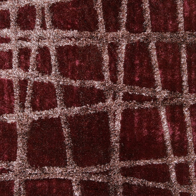 Hand-woven Alamo HIgh/Low Soft Shag Area Rug