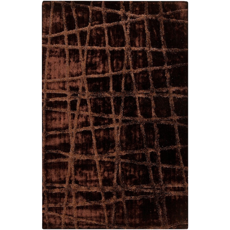 Hand-woven Alamo HIgh/Low Soft Shag Area Rug