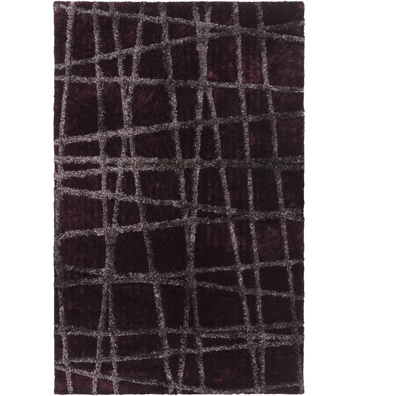Hand-woven Alamo HIgh/Low Soft Shag Area Rug