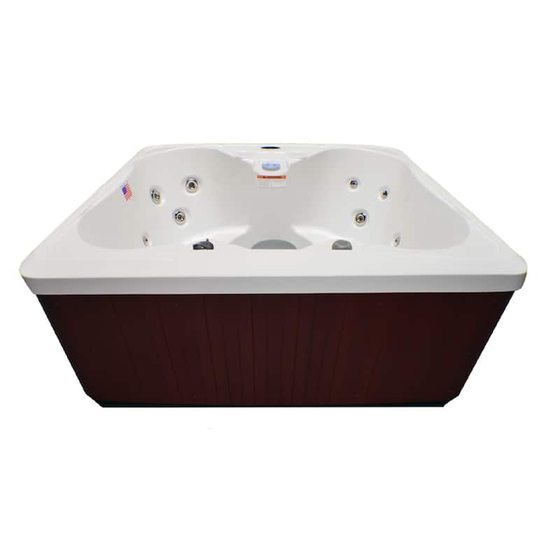 Hudson Bay Spas 4-person 14-jet Spa with Stainless jets and 110V GFCI Cord