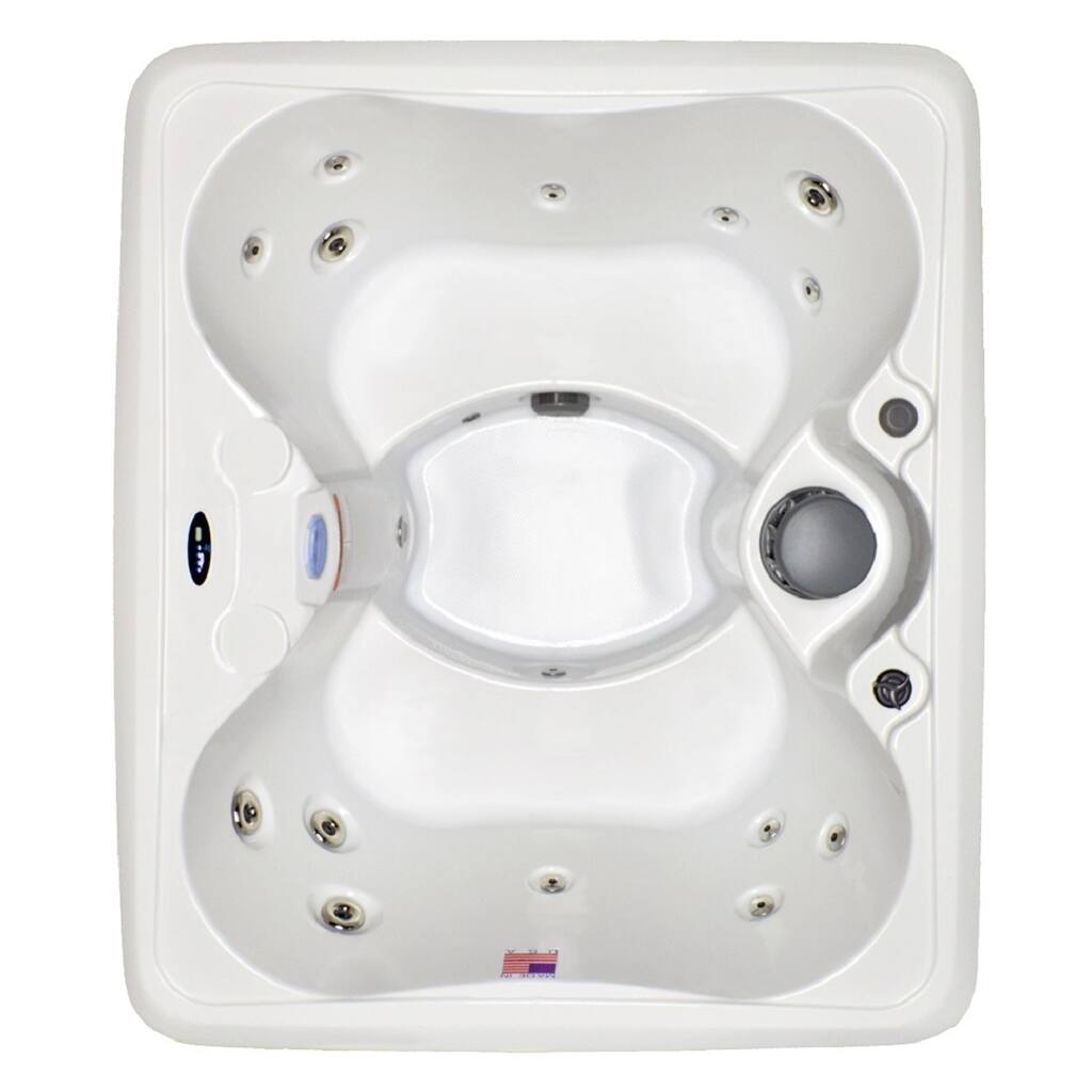 Hudson Bay Spas 4-person 14-jet Spa with Stainless jets and 110V GFCI Cord
