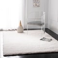 Safavieh California Cozy Plush Milky White Shag Rug