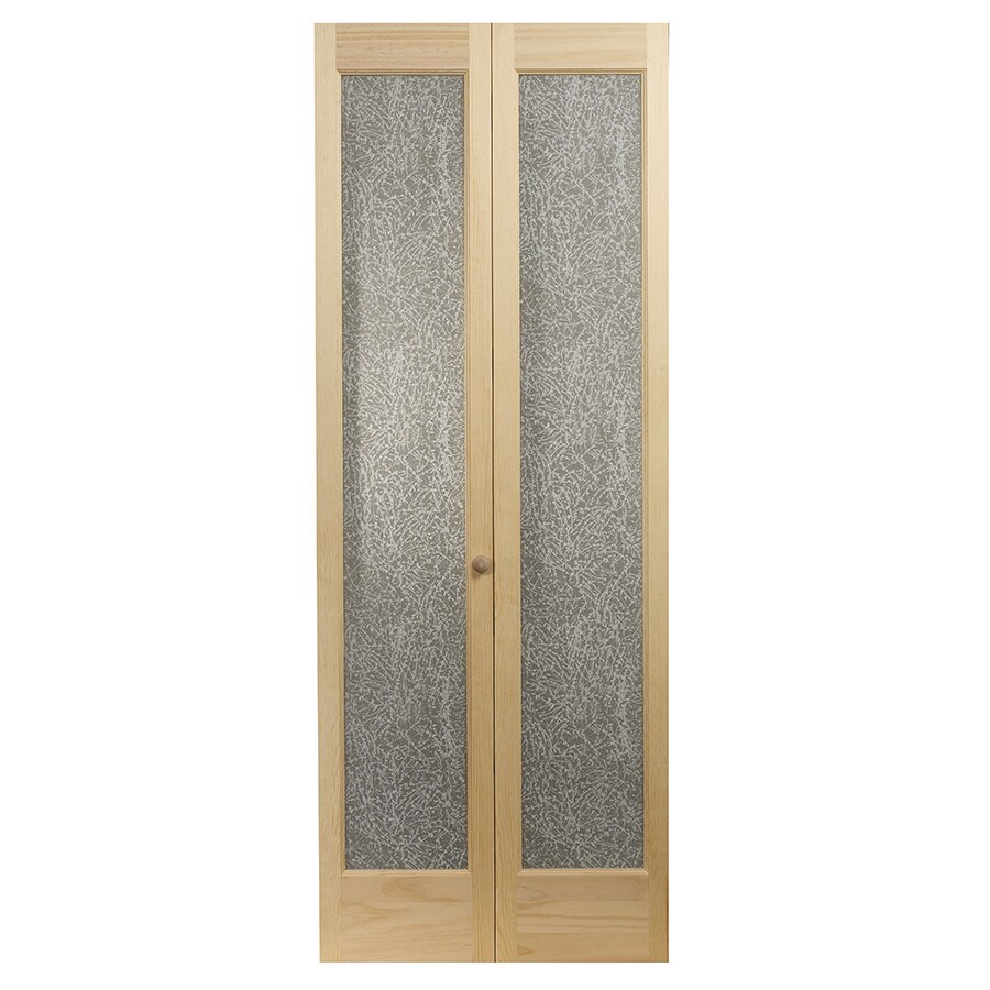 Shop 637 Crystaline Unfinished Bifold Door Free Shipping Today