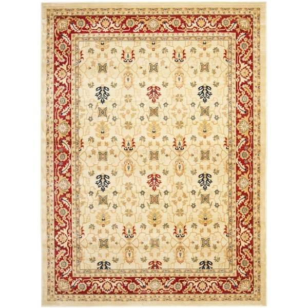 Safavieh Farahan Cream/ Red Rug