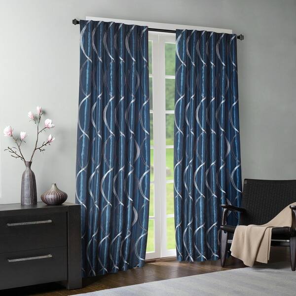 Shop Madison Park Marcel Embroiderd Window Curtain Panel On Sale