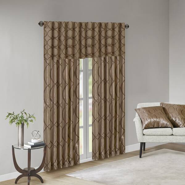 Shop Madison Park Marcel Embroiderd Window Curtain Panel On Sale