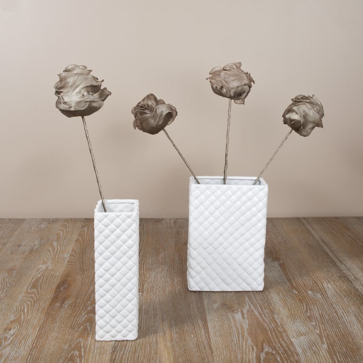 Saro Taupe 24-inch Rose Sticks (Set of 4)