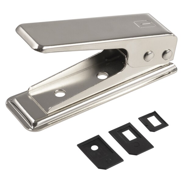 BasAcc Nano SIM Card Cutter with 3 SIM Adapters