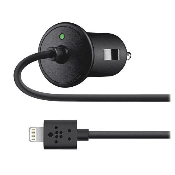 Belkin Car Charger with Lightning Connector for iPhone 5 (2.1 Amp)