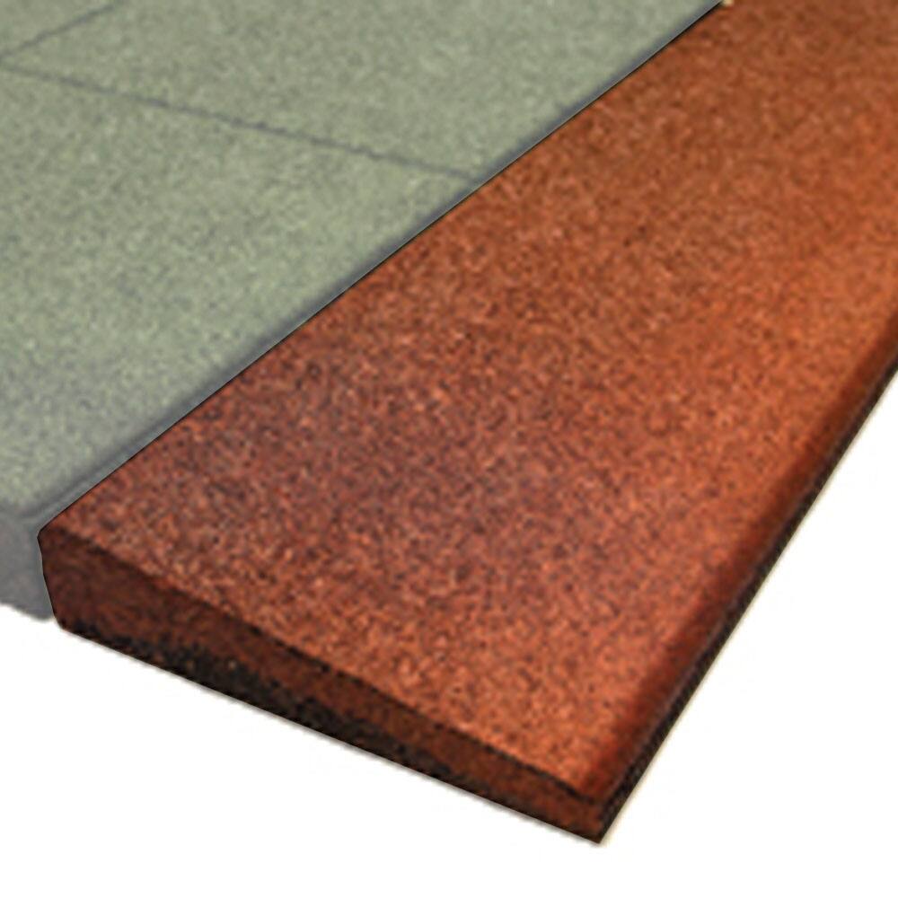 Bevel Edge Red 1.75-inch Borders (Set of 4)