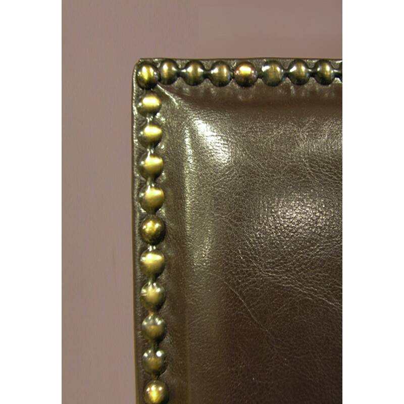 Warehouse of Tiffany Blazing Dark Brown Dining Chairs (Set of 8)