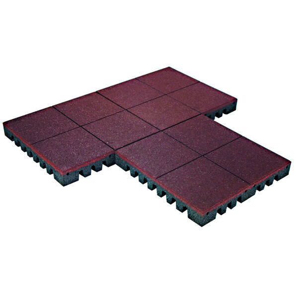 PlayFall Playground Terra Cotta 2.5-inch Safety Surfacing (4 sq. ft.)