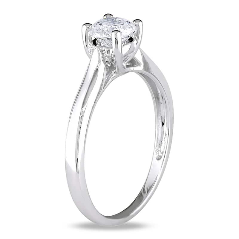 Miadora Signature Collection 14k Gold 3/4ct TDW Diamond Solitaire Engagement Ring