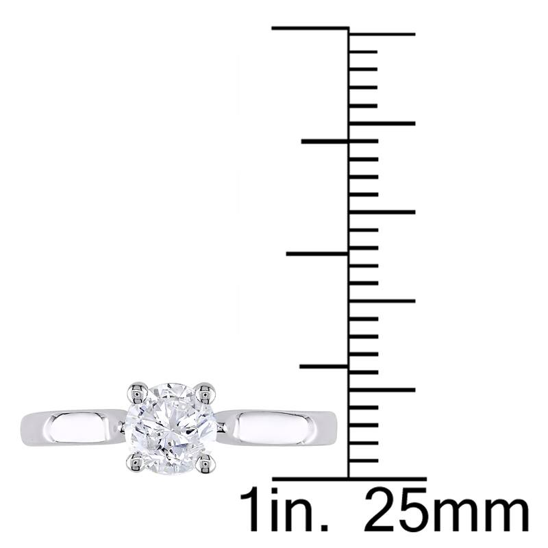 Miadora Signature Collection 14k Gold 3/4ct TDW Diamond Solitaire Engagement Ring