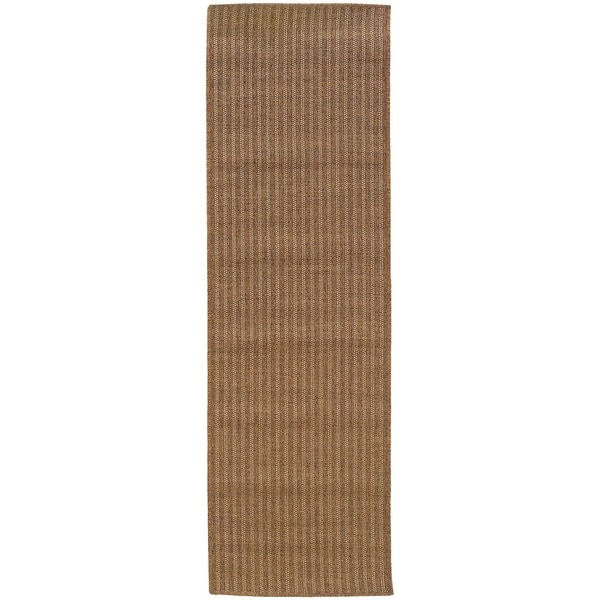 Indoor/Outdoor Tan/Light Tan Area Rug