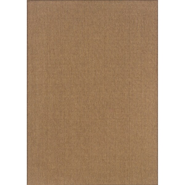 Outdoor/Indoor Tan Area Rug Free Shipping On Orders Over 45