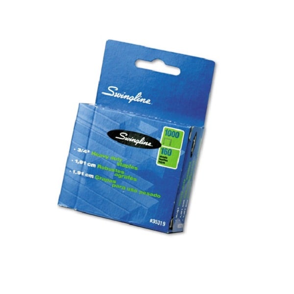 Swingline S.F. 13 Heavy duty 3/4 inch Leg Staples (160 Sheets/1000 per box) Swingline Staples