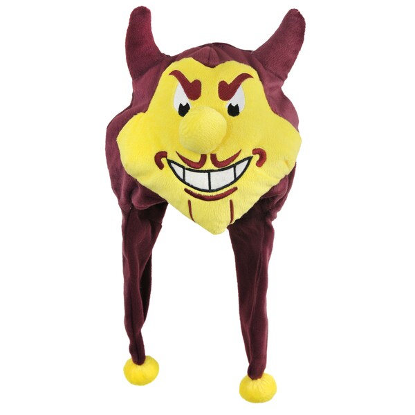 Forever Collectibles NCAA Plush Mascot Dangle Hat