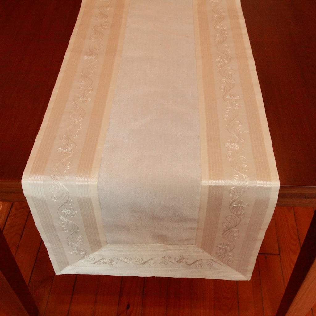 Authentic Turkish 70-inch Rectangular Tailored Edge Table Runner