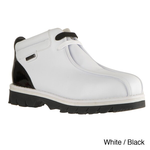 white lugz boots