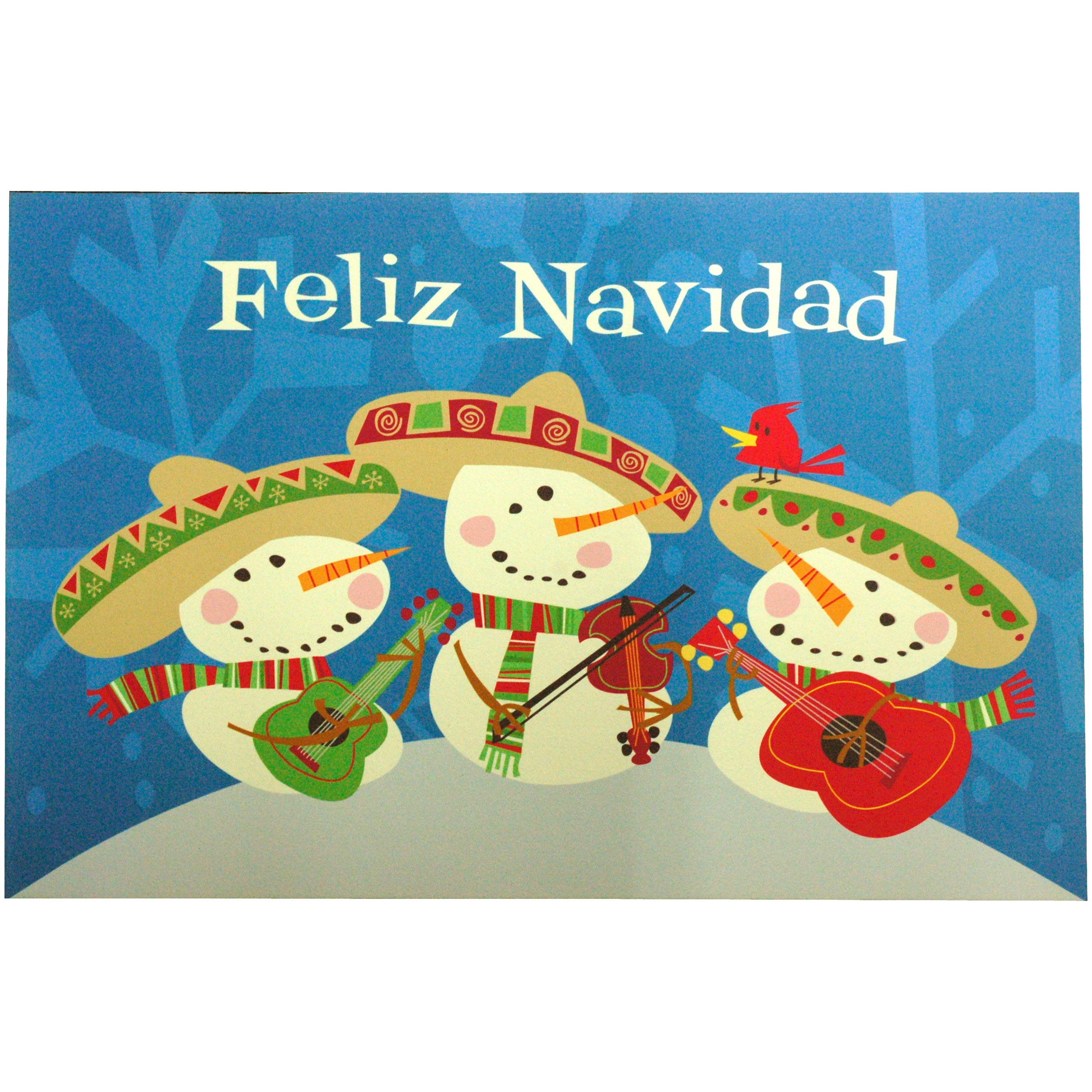 Indoor Comfort Feliz Navidad Cushion Mat