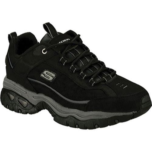 mens black sketchers