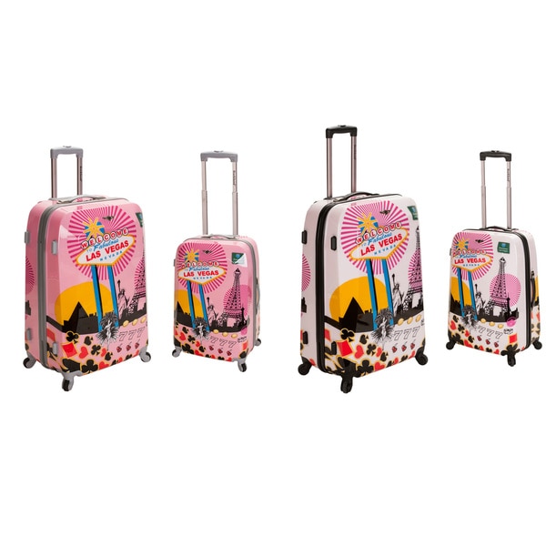 Shop Rockland Las Vegas 2piece Lightweight Hardside Spinner Luggage