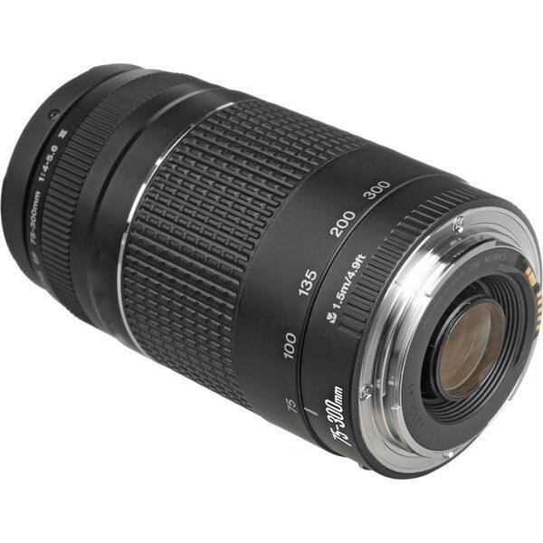 Canon Ef 75 300 4 0 5 6 Iii Telephoto Zoom Lens Overstock