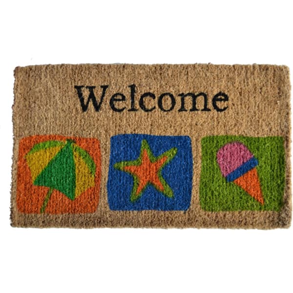 Beach-themed Welcome Mat - Door Mat