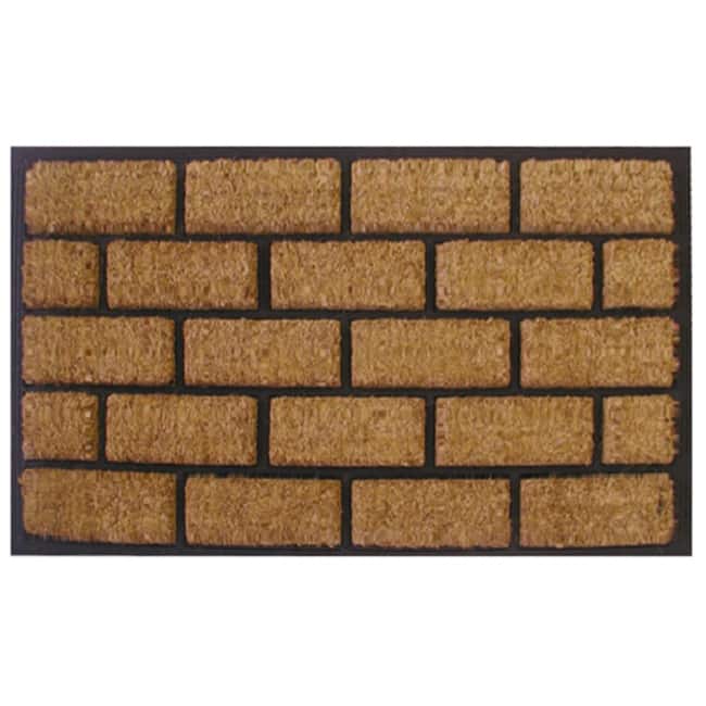 Linear Brick Pattern Door Mat - Door Mat