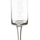 preview thumbnail 8 of 7, Cheers! Contemporary Champagne Flutes (Set of 4)